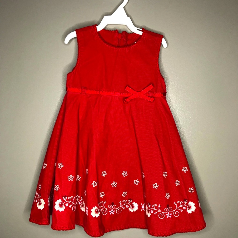 🔴 Baby GAP spring dress, 12-18m
